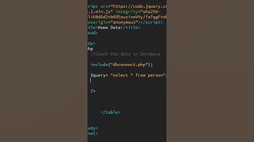 How to Count Data Rows in MySQL Database Using PHP #Short