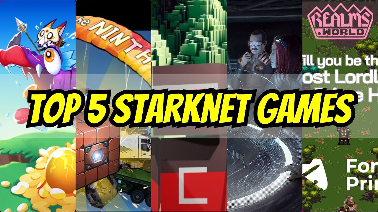 Best Free to Play P2E Games to Check in Starknet! REVEALED!!