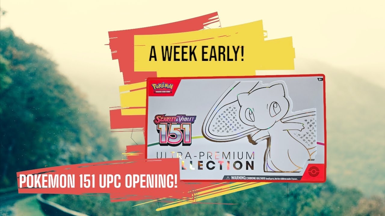 The Ultra Premium collection box for Pokemon 151 is here a week early ...