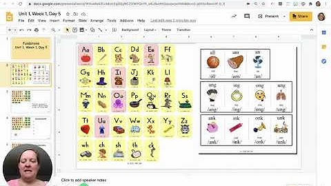 Fundations - Unit 1, Week 1, Day 5