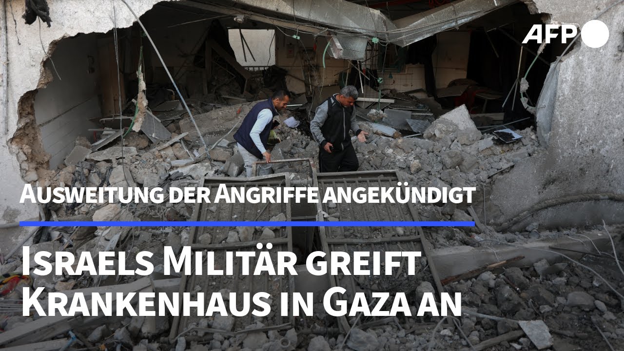 Israel weitet Militäreinsatz im Gazastreifen aus | AFP - YouTube