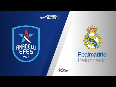 Anadolu Efes Istanbul- Real Madrid Highlights | Turkish Airlines EuroLeague, RS Round 4