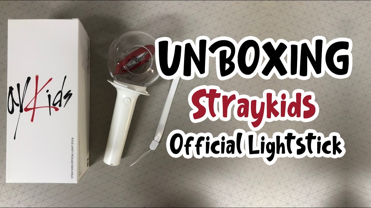 ♡Unboxing Stray Kids 스트레이키즈 1st Official Lightstick♡ 