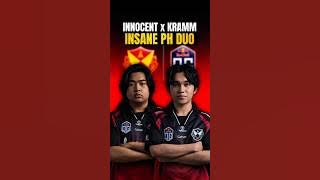 KRAMM x INNOCENT🇵🇭 combo is UNREAL🔥 #mlbb #shorts