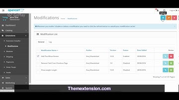 Opencart extension installation guide
