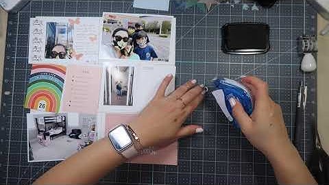 2020 project life process video | studio calico | week 26