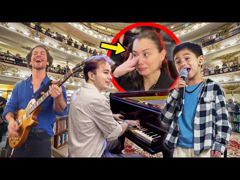 The Most EMOTIONAL Coldplay Flashmob at the Library! (Fix You)