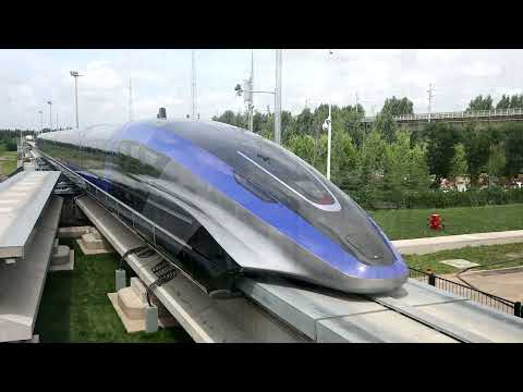China unveils 600kmh  maglev train - state media