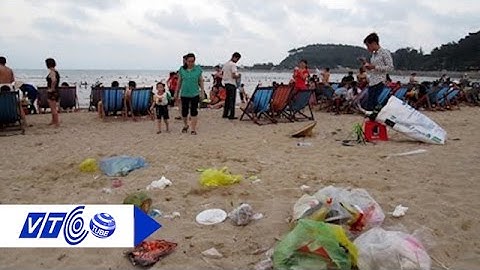 Phạt tiền nếu xả rác ở bãi biển Đà Nẵng | VTC