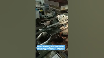 Hydraulic press/ automatic feeder/ dinner knife mold #shorts