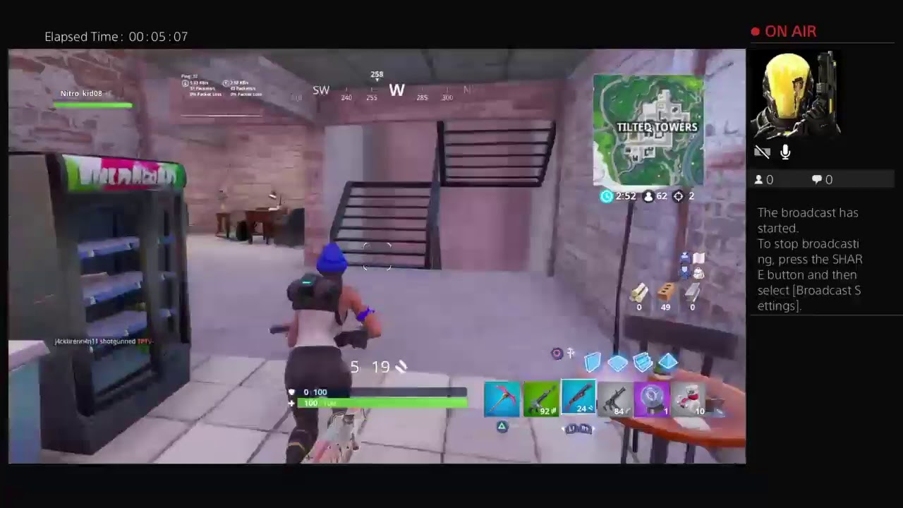 My cuz Playing solo first time on ps4 like and sub for more - YouTube