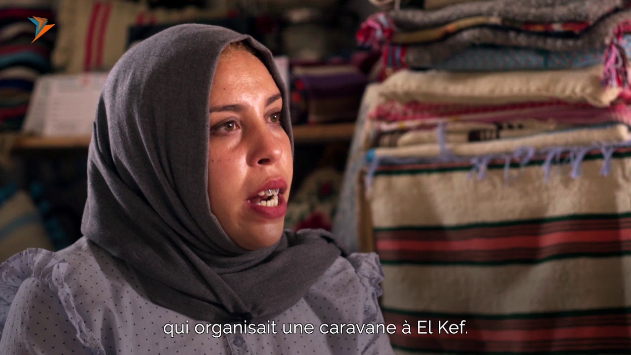 Mariem a créé sa propre marque textile en Tunisie
