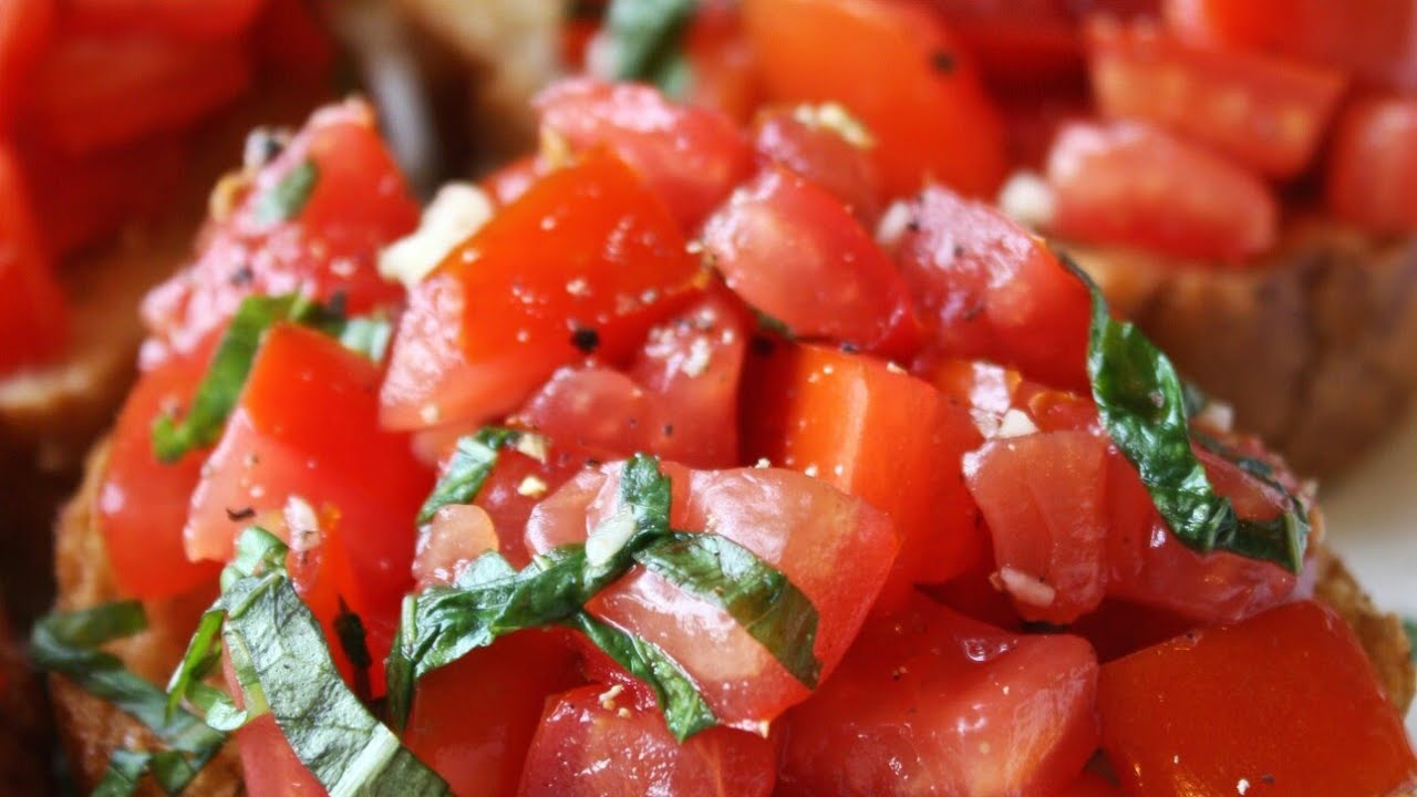 Bruschetta de Tomate: Refeição Fácil de Fazer e Fica uma Delícia ...