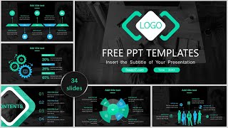 Best Black personality business PPT templates | Free download