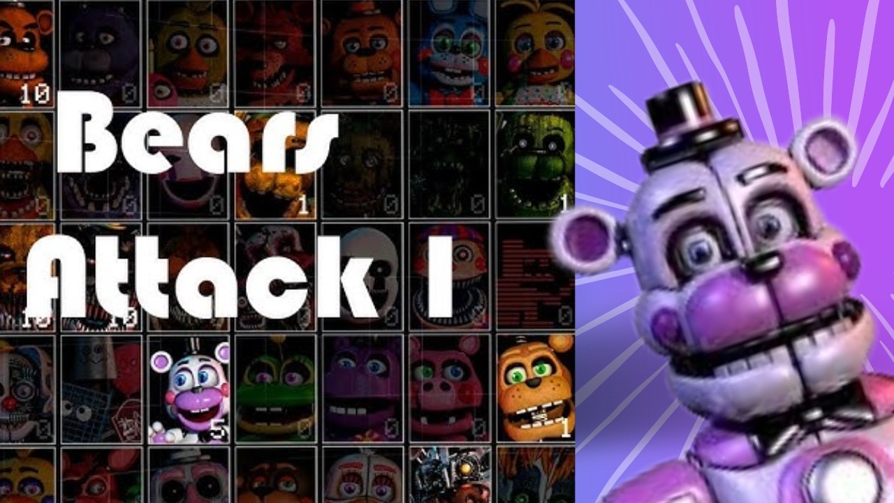 Przeszedłem Bears Attack 1!! (FNaF: UCN odcinek 2)