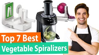 Best Spiralizer | Top 7 Best Vegetable Spiralizer Reviews [2024 Buying Guide]