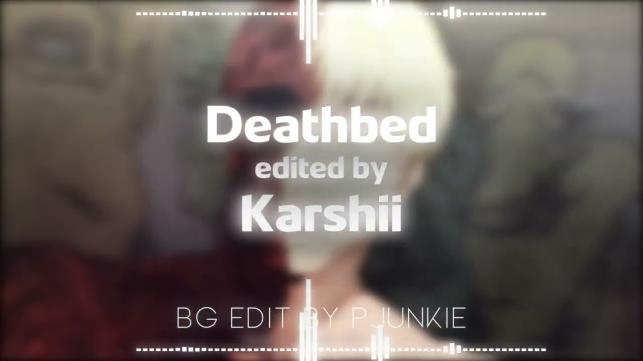 Powfu - Deathbed (edit audio)