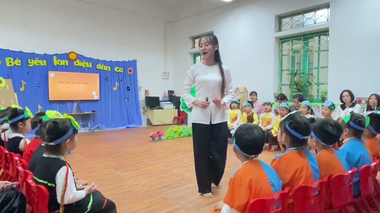 Tiết dạy AN Đa văn hóa sử dụng AI_DH Lý Cây Bông (4-5 tuổi)_GV Phạm T. Huyền Trang_ MN Xuân Tiến