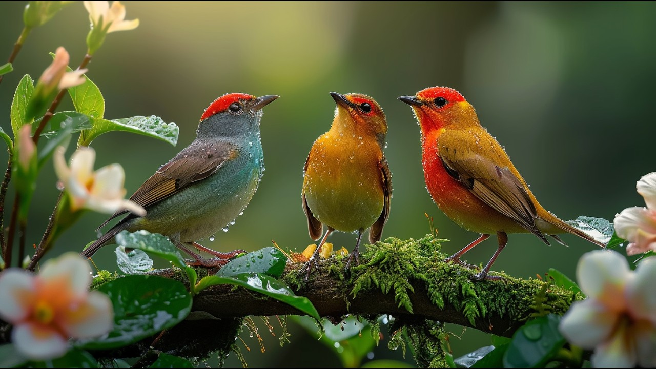 Relaxing Piano Music with Bird Sounds | Soothing Nature Sounds for ...
