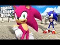 SONIC THE HEDGEHOG finds his LOST SISTER (GTA 5 Mods)