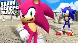 Sonic The Hedgehog Finds His Lost Sister Gta 5 Mods