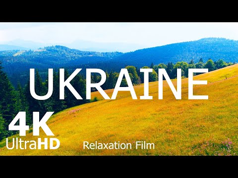 UKRAINE 4K - Amazing Beautiful Landscape | Aerial Drone | Scenic Relaxation Film