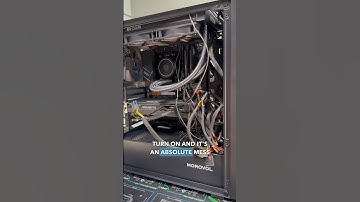 PC Building Nightmare! #tech #pc #pcrepair #repair #techtips #computerrepair #gamingpc #pcbuild