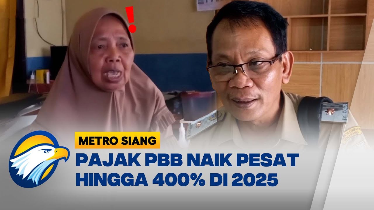 Warga Semarang Kaget! Pajak PBB Naik Gila-Gilaan 400% di 2025 [Metro Siang]