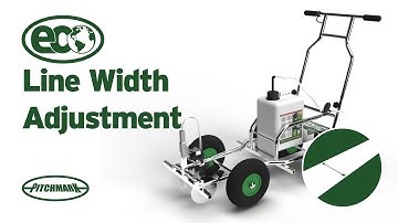 Pitchmark Eco Line Marker | Line Width Adjustments