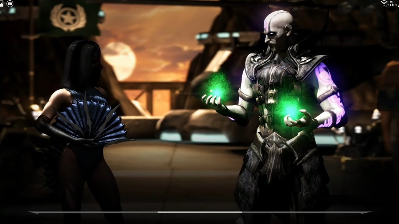 Kitana Vs Quan Chi Mortal kombat X