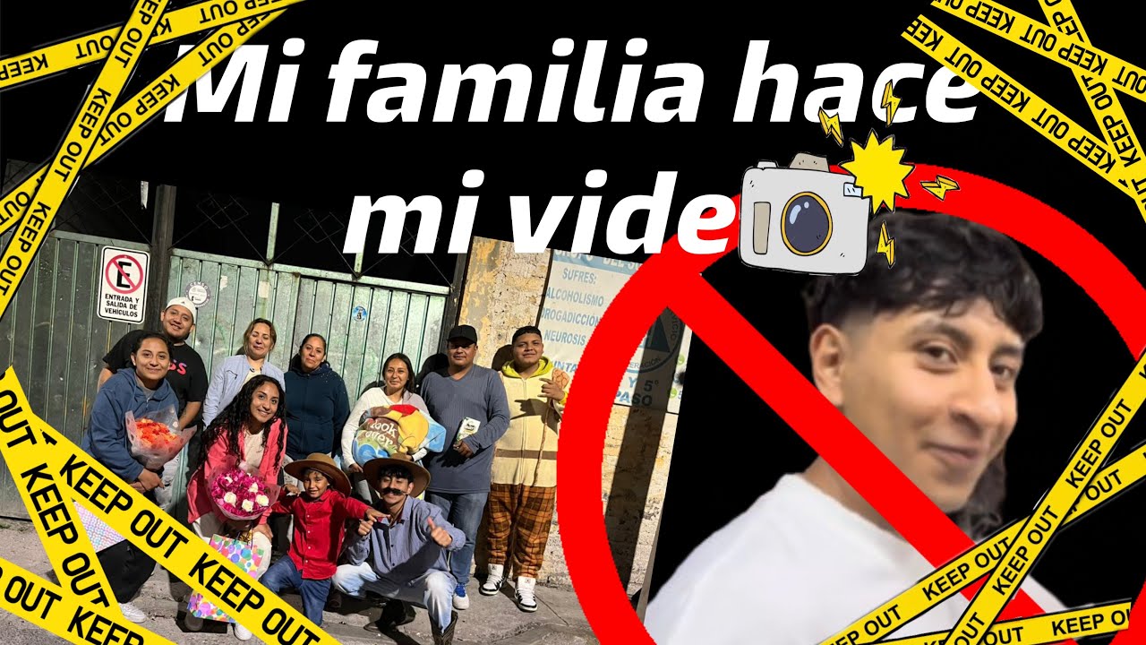 Mi familia hace uno de mis videos | Oswa 