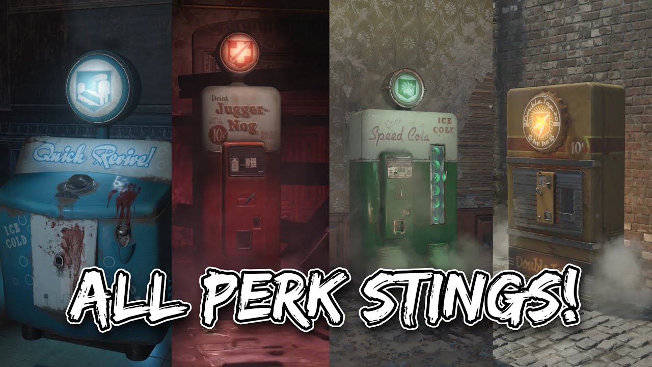 COD Zombies: All Perk Jingle Stings