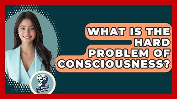 What Is The Hard Problem Of Consciousness? - Philosophy Beyond