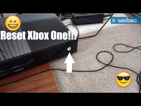HOW TO HARD RESET YOUR XBOX ONE😎😎(EASY)!!!