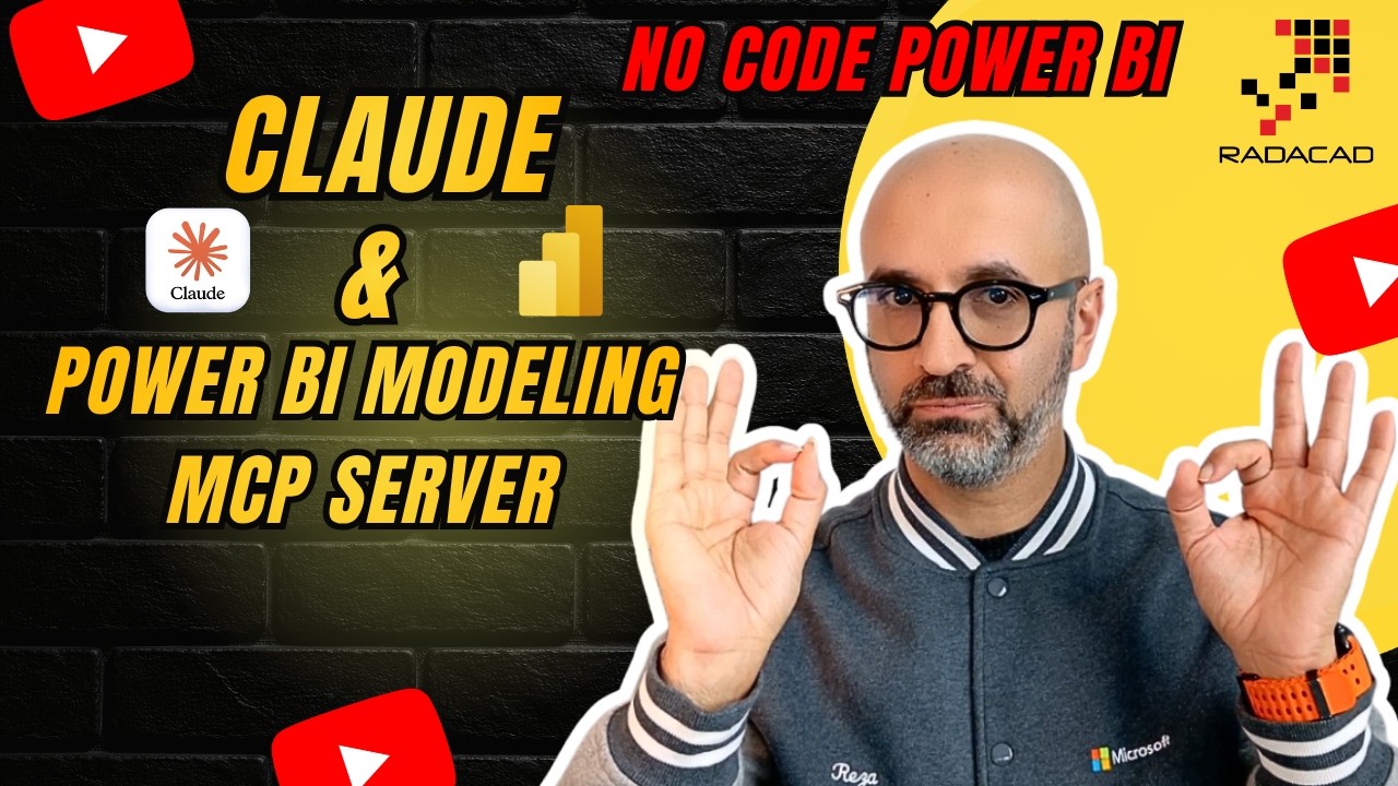 No Code Power BI - Claude and Power BI Modeling MCP Server - YouTube