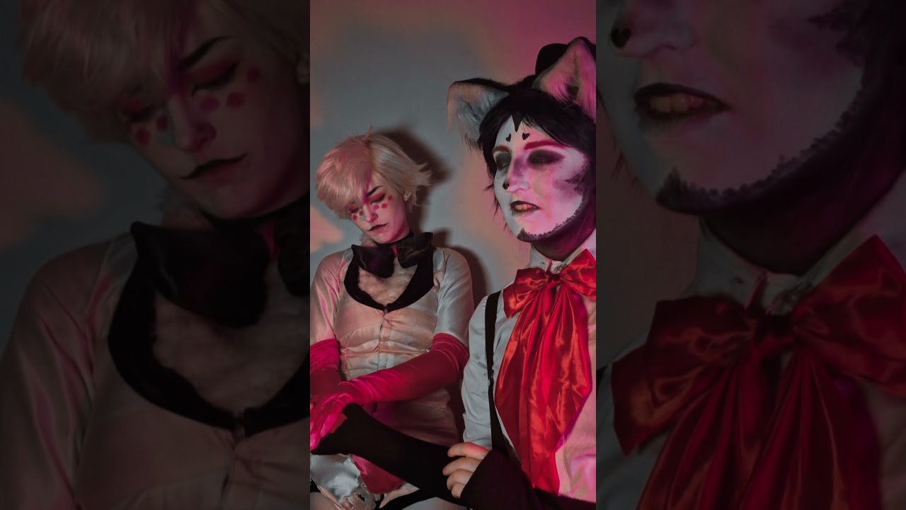 🤩More than Anything💕 Huskerdust version Hazbin Hotel in Real Life #shorts