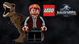 Lego Juric World Owen Minifigure And T-Rex Officially Revealed
