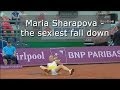 Maria Sharapova -- her SEXIEST fall down ever!