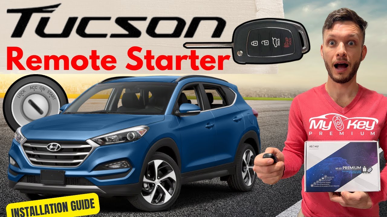 2016-2020 Hyundai Tucson Remote Engine Starter install / Key Ignition ...
