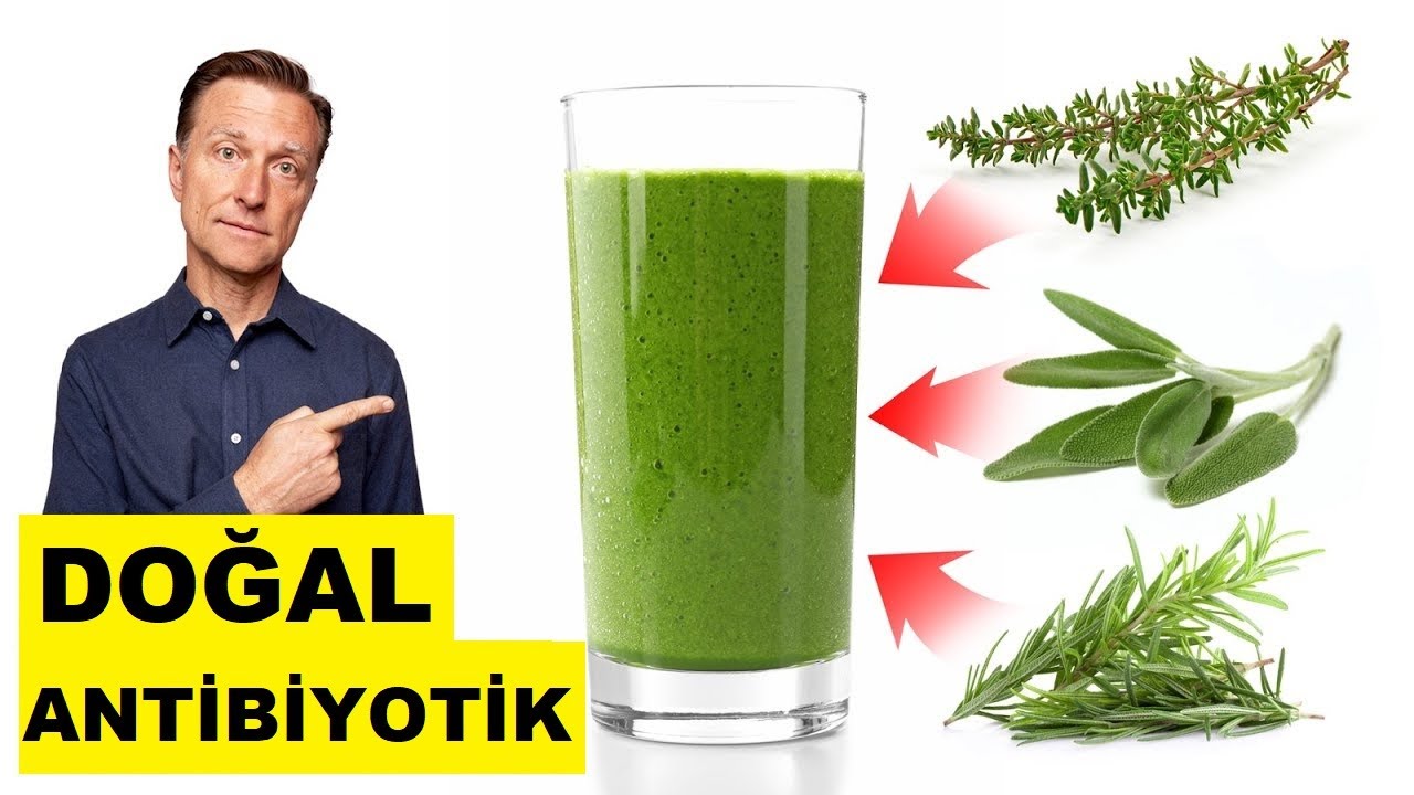 En İyi Doğal Antibiyotik İçeceği (Ev Çözüm Formülü) - Dr. Berg Türkçe