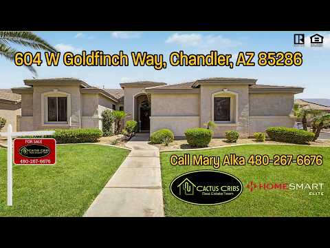 604 W Goldfinch Way, Chandler, AZ home video tour