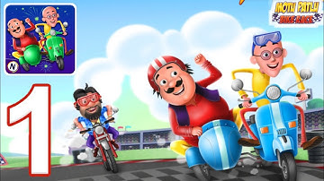 Motu Patlu Bike Race - Gameplay Walkthrough Part 1 - Tutorial (Android,IOS)