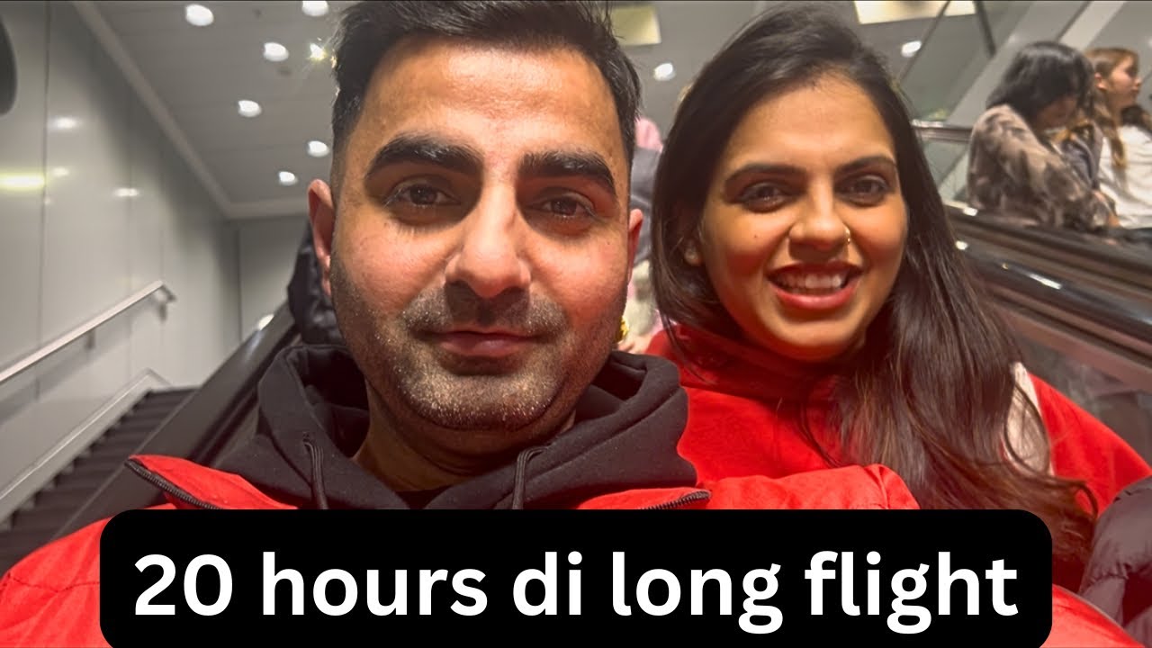 20 ghanteya di flight kiti ajj