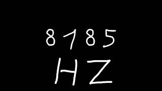 8185 hz