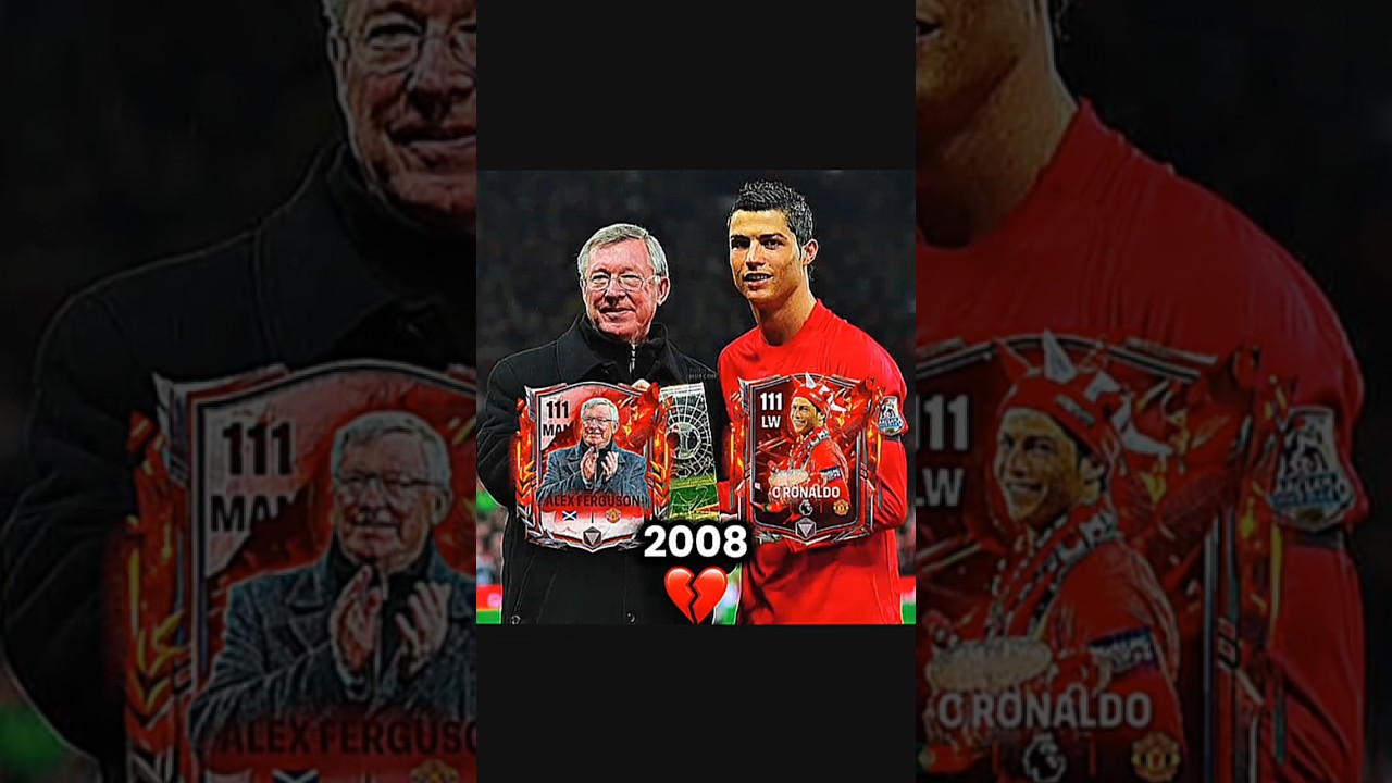 Alex Ferguson and Ronaldo☠️ 