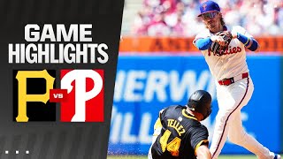 Pirates vs. Phillies Game Highlights (4\/14\/24) | MLB Highlights