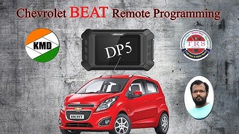 Chevrolet BEAT Remote Programming by Obdstar KMD DP5, Car key maker in khammam