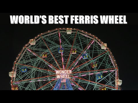 Бейне: Deno's Wonder Wheel ойын-сауық саябағы: Кони-Айленд гид