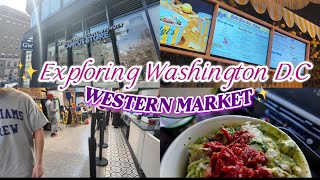 ✨Exploring Washington DC Western Market✨