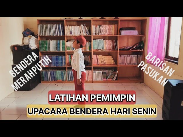 LATIHAN MENJADI PEMIMPIN UPACARA BENDERA HARI SENIN class=